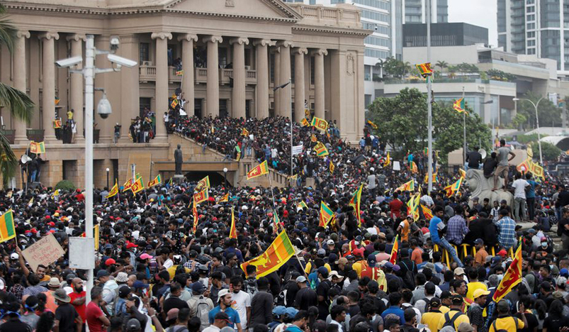 Sri Lankan Protest 